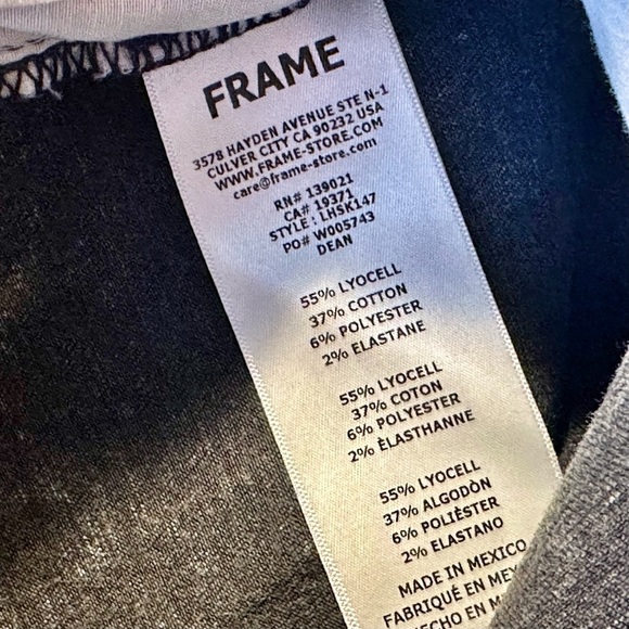 NWT FRAME Denim ‘Le High Skinny’ Jeans in “Dean” Wash Size 23 Celeb Favorite - Picture 3 of 12